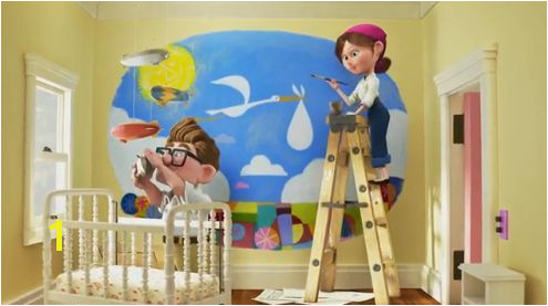 Pixar Wall Murals I Love This Wall Mural From the Movie Up