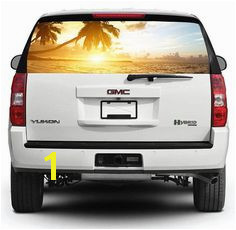 Items similar to Rear Window Graphic Decal for Truck SUV Pick up Sunset Car Decal Perforated Vinyl Decal See thru Window Graphics