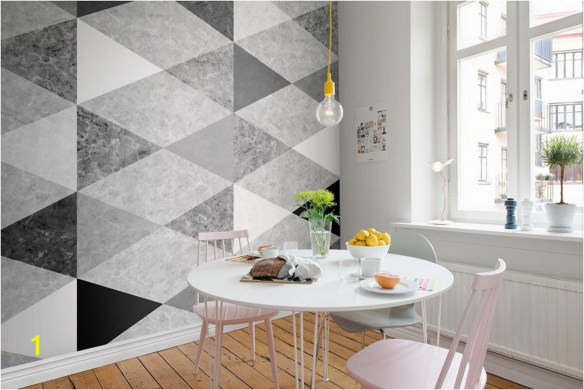 Wall mural R Geometric Marble from Rebel Walls wallpaper tapet