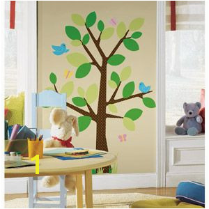 RoomMates Peel & Stick Wall Decal Dotted Tree Walmart