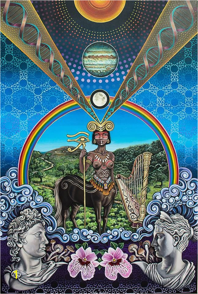 The Centaur by Noa Knafo Sacred Geometry 3