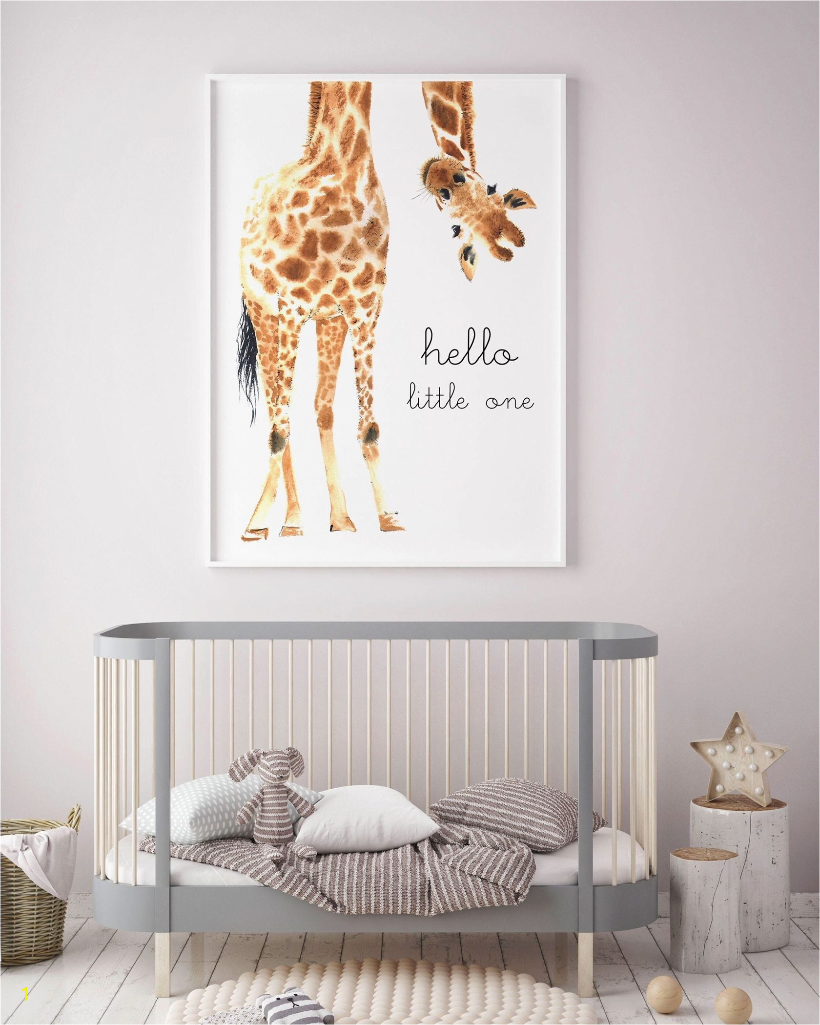 Giraffe Animal nursery decor Nursery wall art PRINTABLE art animal prints Nursery