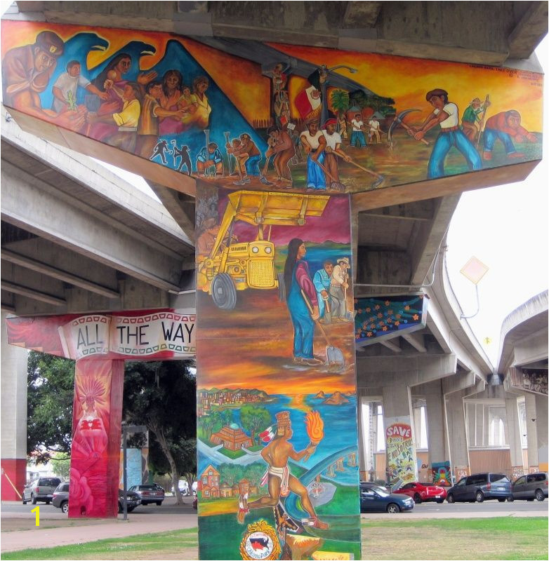 San Diego Wall Murals Chicano Park Barrio Logan San Diego California