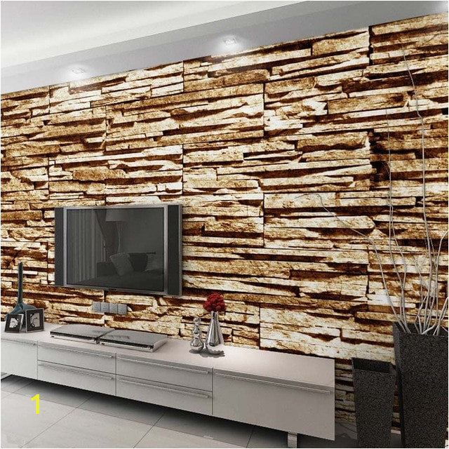 Home Decor Wall Papers 3D Stone Brick Wallpaper Custom Wall Mural Living Room Bedroom Self Adhesive Vinyl Silk Wallpaper