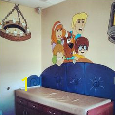 Scooby Doo mural