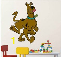 Scooby Doo 33" dog Wall Sticker Baby Kids Nursery Home Room Decors Mural Art Decals Adhesive Decorative