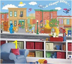 Sesame Street XL Wall Mural 6 x 10 5 Wall Decals Nursery Decor