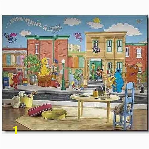 Sesame Street Wall Mural Sesame Street Wall Murals View Specifications & Details Of Wall