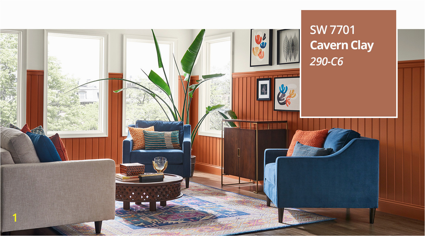 SW Color of the Year 2019 Cavern Clay SW 7701 slide 3