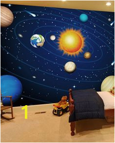 Inspire your child with a colorful solar system wallpaper mural It will infuse their special space with color and creativity Shop this and more like this