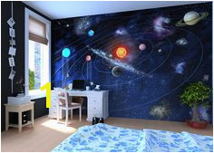 Solar System Wall mural Wallpaper wall Home decor Fototapet Valokuvatapetit