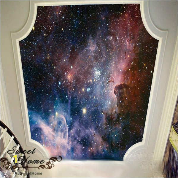 3D Nebula Outer Space Universe Wallpaper Full Wall Mural Printed Home Dec