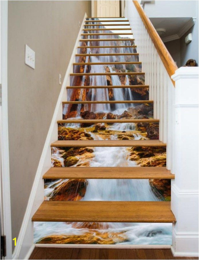 36 Creatives 3D Staircase Risers Decoration Ideas That You Will Love It