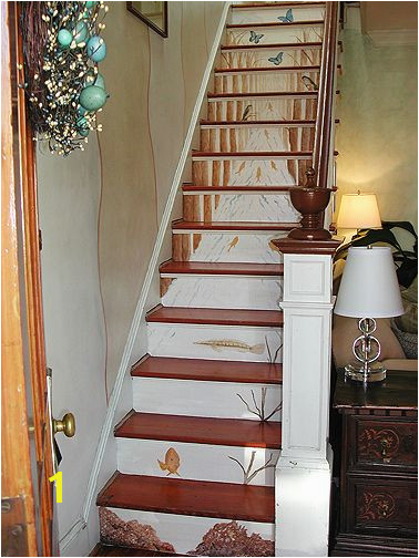 Decorating Stair risers