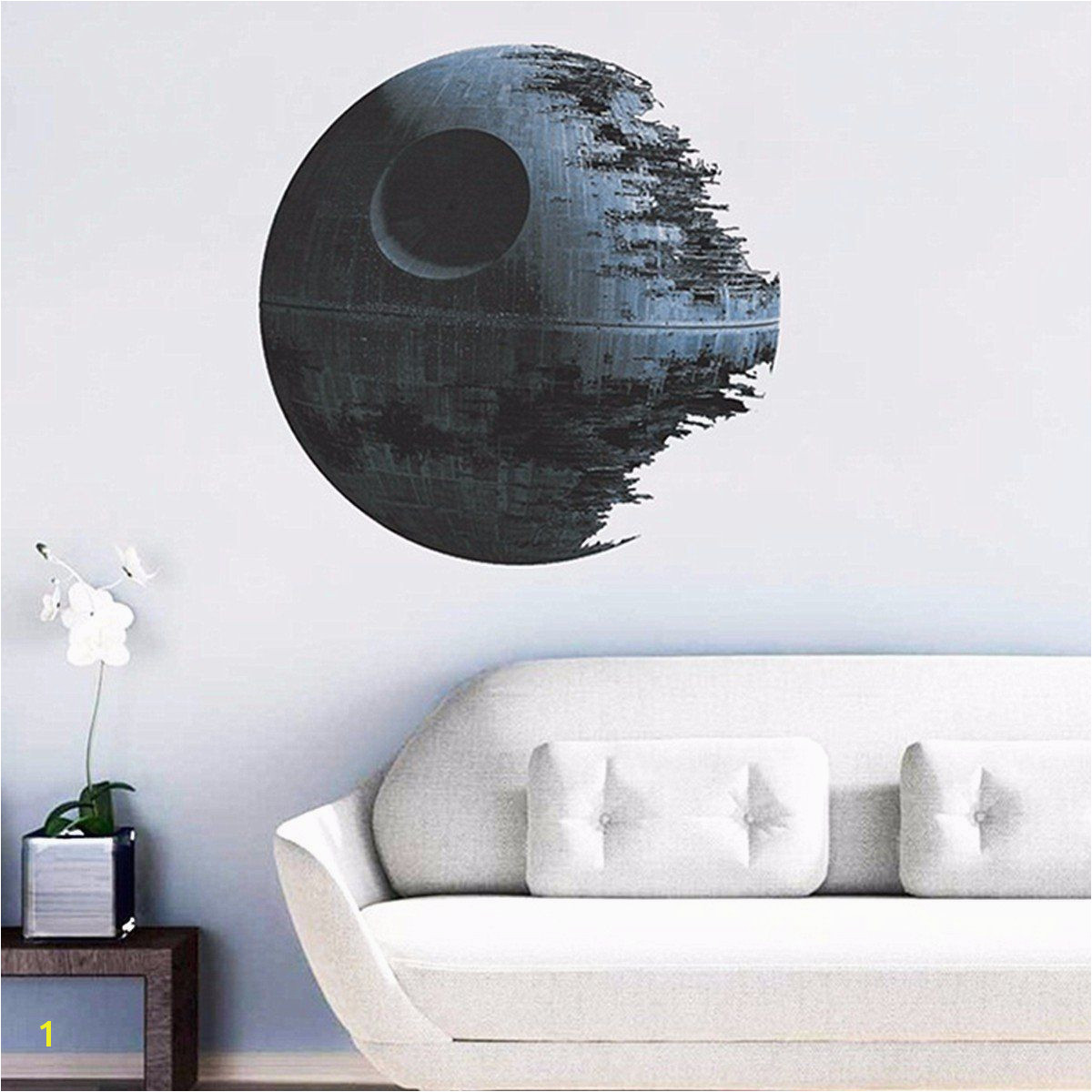 New Design Creative Star Wars Necrosis The Planet Home Decoration Wall Sticker Living Room Sofa Wall Decals Bedroom Wallpaper