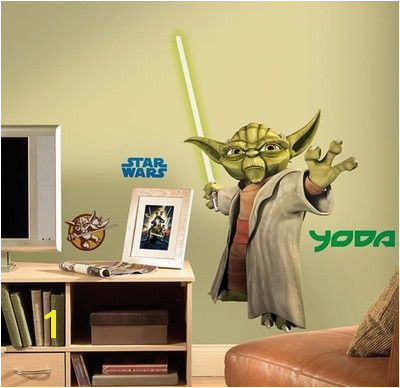 YODA CLONE STAR WARS MURAL