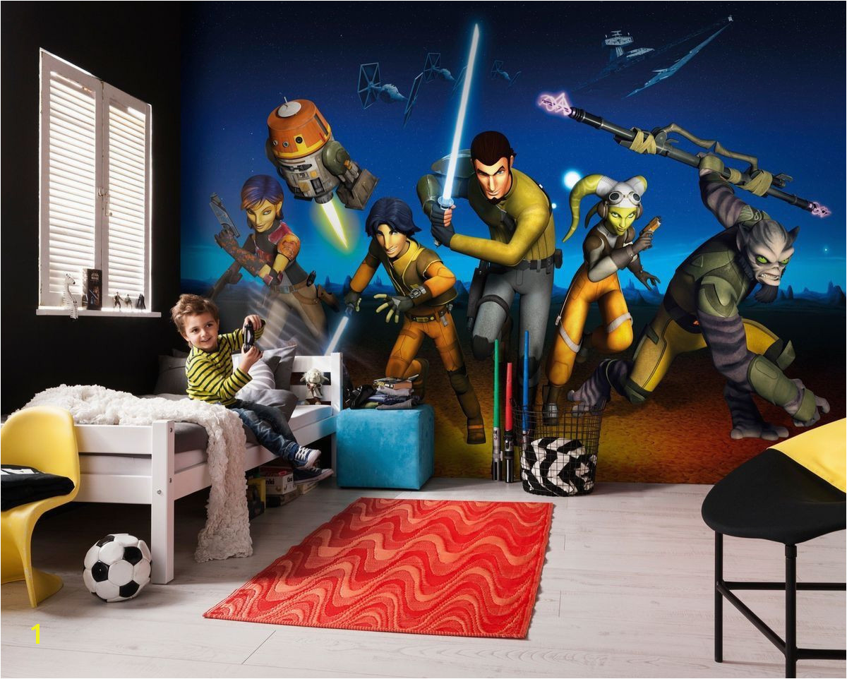 Star Wars Wallpaper Murals ÐÑÐµÐºÑÐ°ÑÐ½ÑÐµ Star Wars ÑÐ¾ÑÐ¾Ð¾Ð±Ð¾Ð¸ Ð¾Ñ Komar Products Ð¸Ð· ÐÐµÑÐ¼Ð°Ð½Ð¸Ð¸