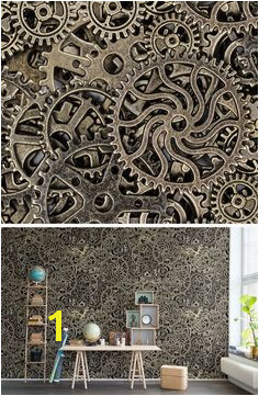 WALL MURAL WALLPAPER METAL DISCOVER CURIOUS EXPLORE EXPLORER