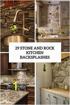 29 stone and rock kitchen backsplashes cover