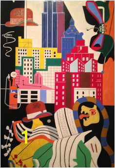 Stuart Davis "New York Mural " Norton Museum of Art