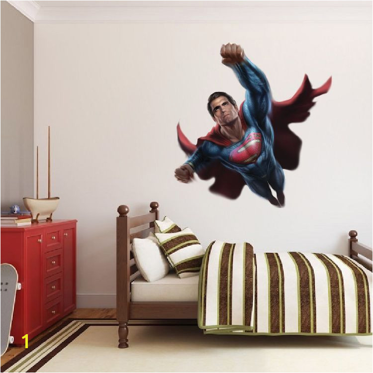 Superman Wall Murals Superman Wall Decal Superhero Wall Design Primedecals