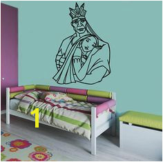 Chief Powhatan Wall Mural Walt Disney Vinyl Sticker Pocahontas Wall Vinyl Decal Home Interior Decor Kids