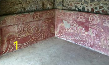 Teotihuacan Murals Palacio De Los Jaguares Teotihuacan Pinterest