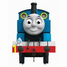 RoomMates RMK1832GM Thomas the Tank Engine Peel and Stick Giant Wall Decal with 3 Hooks