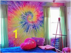 Tie Dye wall