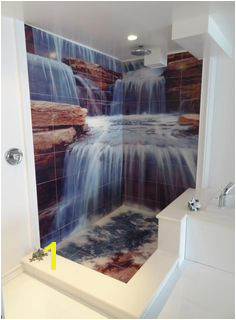 Create unique focal points for any shower with a custom tile mural