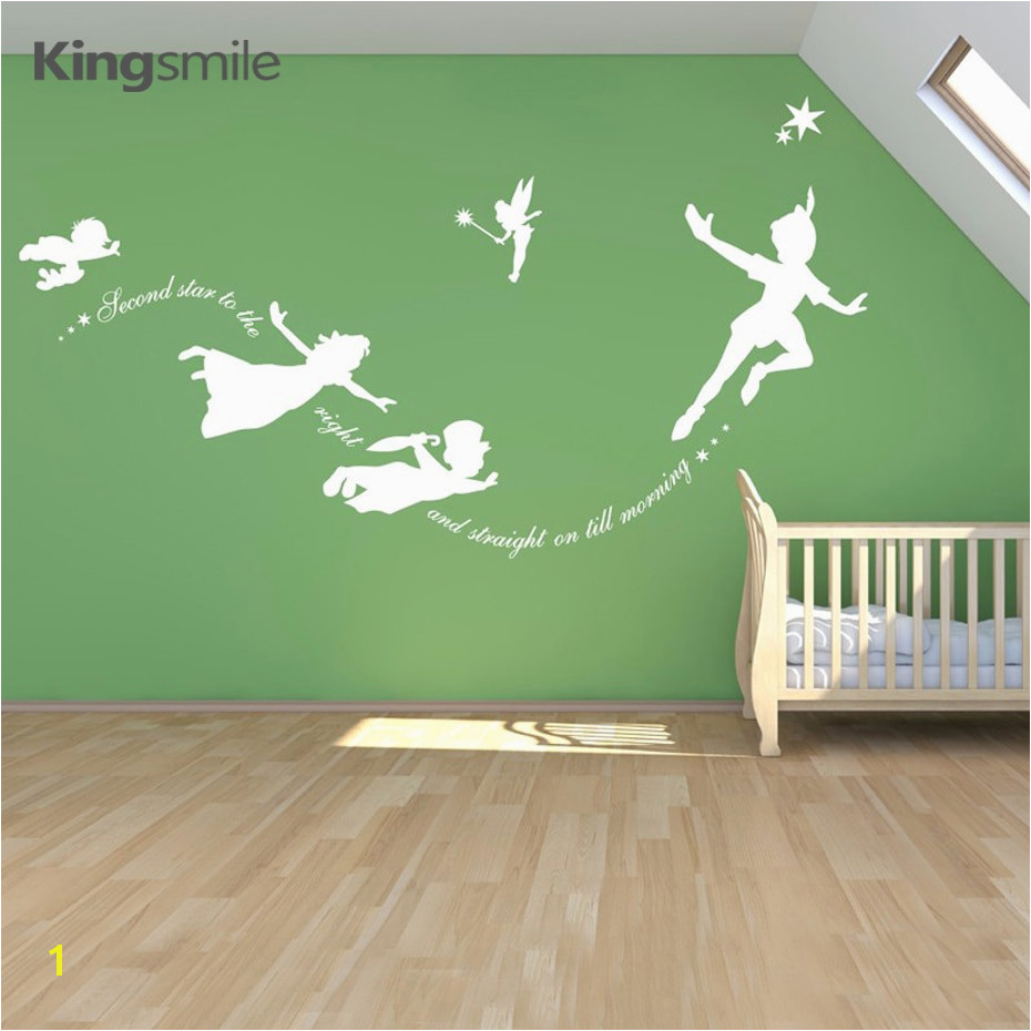 Cartoon Fantasy Fairy Magic Tinkerbell Vinyl Wall Sticker Decal Art Nursery Sticker Mural Pixie Dust Boys Girls Room Home Decor