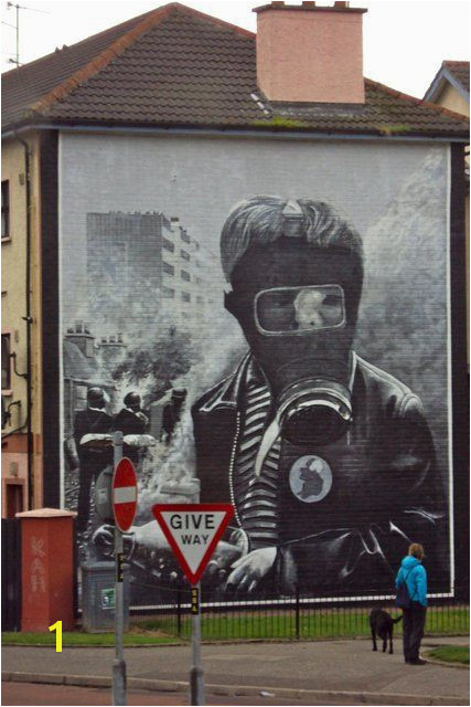 Anti war Mural Northern Ireland Belfast