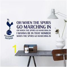 The ficial Home of Football Wall Stickers Tottenham Hotspur Bedroom Football Gifts