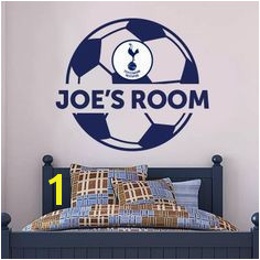 The ficial Home of Football Wall Stickers Tottenham Hotspur Bedroom Football Gifts