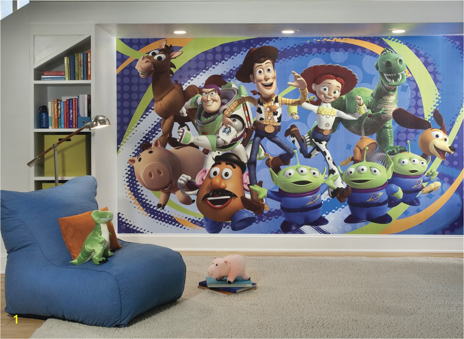 Disney Pixar Toy Story 3 Prepasted Wall Mural 10 5 W x 6 H Installed