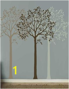 Fruit Tree Stencil Reusable Wall Stencils for DIY Decor