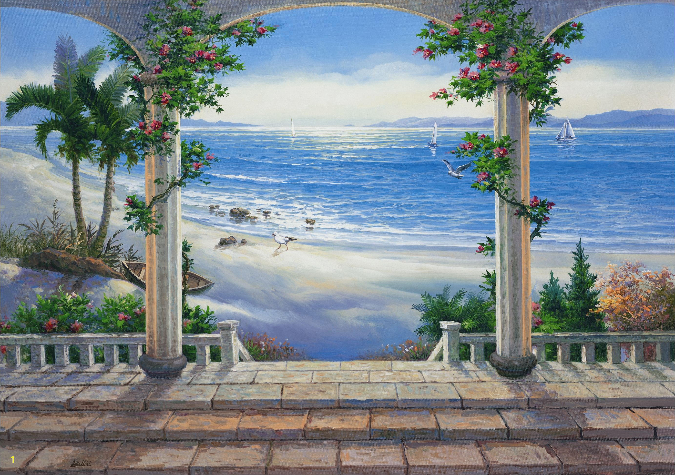 Trompe L Oeil Wallpaper Murals