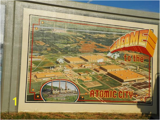 Floodwall Murals Atomic Paducah