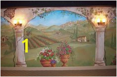 Tuscan Villa Wall Mural 66 Best Italian Mural Elements Images