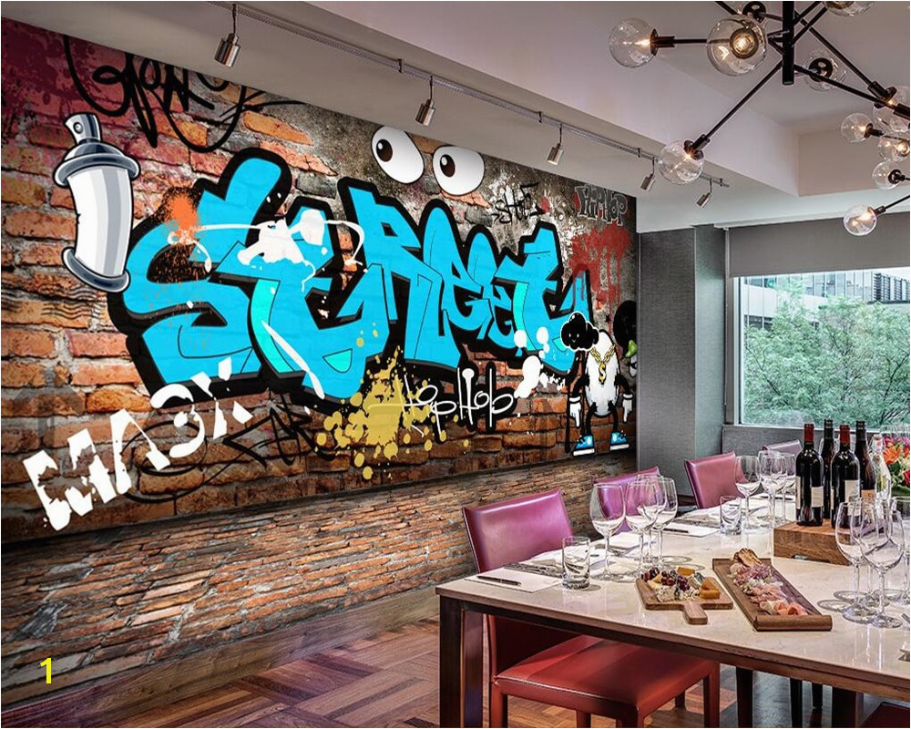 Types Of Murals On Walls Beibehang Wallpaper for Walls 3 D Custom Mural Wallpaper Graffiti