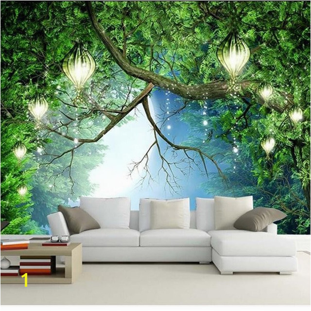 3D Wallpaper Beautiful Nature Scenery Fluorescent Mural Wall Paper Living Room Kids Bedroom Home Decor Papel De Parede 3D