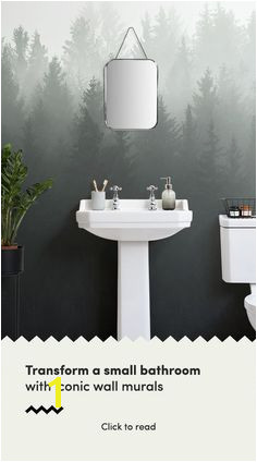 Creating an elegant and stylish small bathroom space is easily obtained by installing an iconic wall