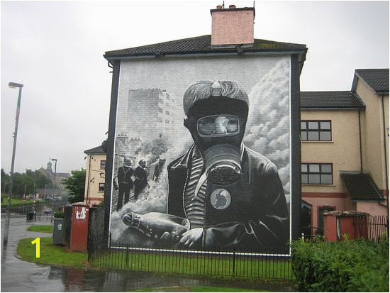 Bogside History Tours Wall mural Derry