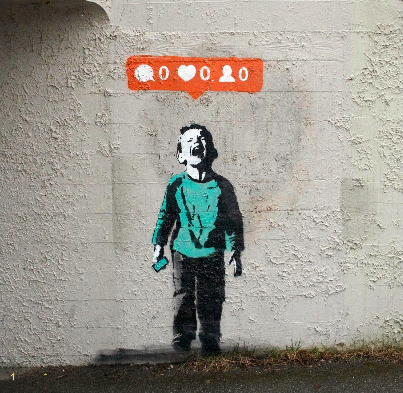"Nobody Likes Me" is the newest offering by Canadian Street Artist Iâ¥ to