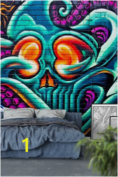 Octopus graffiti Wall Mural Wallpaper Graffiti Wall Street Art Graffiti Wall Murals