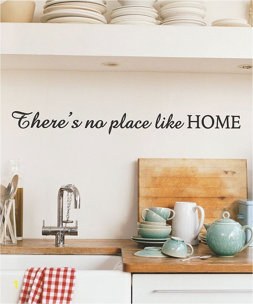 Whimsical There s No Place Like Home Wall Decal