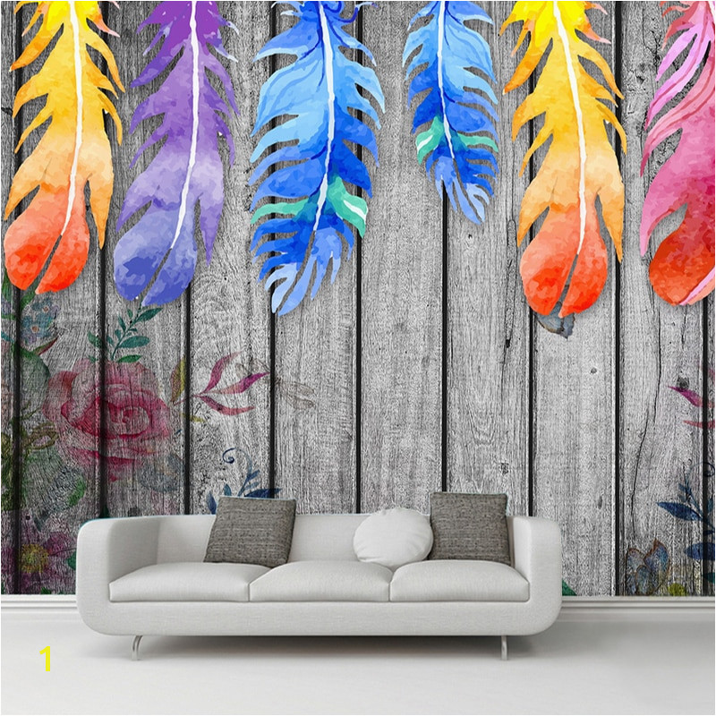Whole Wall Murals Custom Any Size 3d Wall Murals Wallpaper Modern Hand Painted Wood