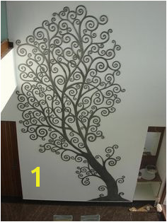 family tree mural