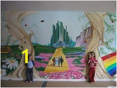 wizard of oz wall murals