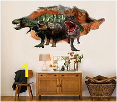 3D Dinosaurs 30 Broken Wall Murals